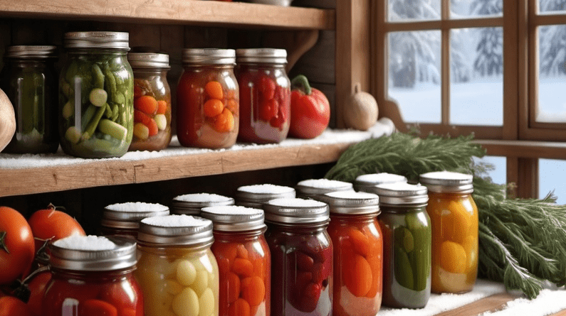 Canning and Jarring Fruits, Vegetables, Stews, Soups, and Preserves Naturally